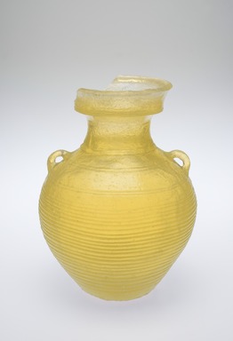 Zhang Jian-Jun (Chinese, born 1955). <em>China Chapter #3 (Vase in Shape of Han Dynasty Vessel)</em>, 2006. Silicone rubber, 10 1/2 x 7 1/2 in. (26.7 x 19.1 cm). Brooklyn Museum, Purchase gift of Dorothy Tapper Goldman and bequest of Dr. Bertram H. Schaffner, by exchange, 2018.27. © artist or artist's estate (Photo: , 2018.27_front_PS9.jpg)