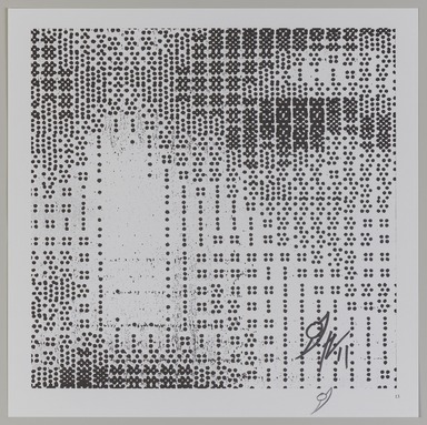 Ming Fay (American, born 1943). <em>Left Eye</em>, 1998; published 1999, distributed 2022. Offset lithograph, sheet: 10 3/4 × 10 3/4 in. (27.3 × 27.3 cm). Brooklyn Museum, Gift of Eugenie Tsai, 2022.10.13 (Photo: Brooklyn Museum, 2022.10.13_PS20.jpg)