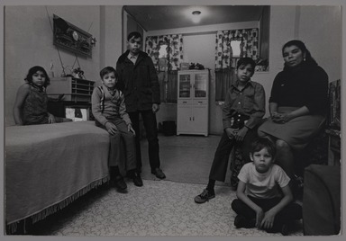 Sebastian Milito (Italian/American, 1943 – 2022). <em>Family</em>. Kodak Paper, Kodabromide F.3 Single Weight, 9 × 6 in. (22.9 × 15.2 cm). Brooklyn Museum, Gift of The Family of Sebastian Milito, 2023.32.10. © artist or artist's estate (Photo: Brooklyn Museum, 2023.32.10_PS20.jpg)