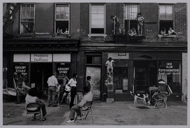 Sebastian Milito (Italian/American, 1943 – 2022). <em>The Neighborhood - Columbia St. Brooklyn</em>. Kodak Paper, Kodabromide F.3 Single Weight, 9 × 6 in. (22.9 × 15.2 cm). Brooklyn Museum, Gift of The Family of Sebastian Milito, 2023.32.3. © artist or artist's estate (Photo: Brooklyn Museum, 2023.32.3_PS20.jpg)