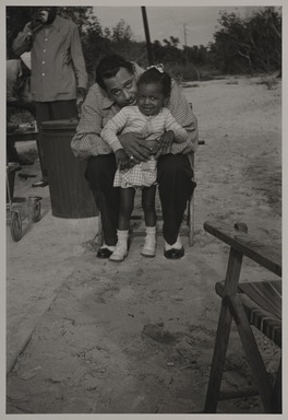 Milt Hinton (born Vicksburg Mississippi, active Chicago, IL, 1910–2000). <em>Cab Calloway and Charlotte Hinton, Florida</em>, ca. 1951. Gelatin silver print, 11 × 14 in. (27.9 × 35.6 cm). Brooklyn Museum, Gift of David Berger and Holly Maxson, 2023.80.18 (Photo: Brooklyn Museum, 2023.80.18_PS20.jpg)