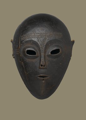 Ngbaka. <em>Mask</em>, 19th century. Wood, 13 x 9 7/8 x 5 3/4 in.  (33 x 25.1 x 14.6 cm). Brooklyn Museum, Museum Expedition 1922, Robert B. Woodward Memorial Fund, 22.1585. Creative Commons-BY (Photo: Brooklyn Museum, 22.1585_PS2.jpg)