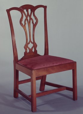  <em>Side Chair</em>. Mahogany Brooklyn Museum, Museum Collection Fund, 29.1320. Creative Commons-BY (Photo: Brooklyn Museum, 29.1320_SL4.jpg)
