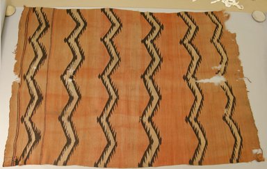 Navajo. <em>Blanket</em>, ca. 1880. Wool, dye, 52 x 74 in. (132.1 x 188 cm). Brooklyn Museum, Gift of John Condon, 30.1068.3. Creative Commons-BY (Photo: Brooklyn Museum, 30.1068.3_PS5.jpg)