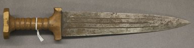 Mangbetu. <em>Dagger</em>, 20th century. Iron, wood, 10 7/8 x 1 7/8 in. (27.6 x 4.8 cm). Brooklyn Museum, Museum Expedition 1931, Robert B. Woodward Memorial Fund, 30989. Creative Commons-BY (Photo: Brooklyn Museum, 30989_PS10.jpg)