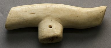 Mangbetu. <em>Top of Cane</em>. Ivory Brooklyn Museum, Museum Expedition 1931, Robert B. Woodward Memorial Fund, 31.1935. Creative Commons-BY (Photo: Brooklyn Museum, 31.1935_side_PS10.jpg)