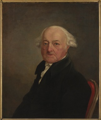 Samuel Finley Breese Morse (American, 1791-1872). <em>Portrait of John Adams</em>, 1816. Oil on canvas, 29 3/4 × 24 15/16 in. (75.5 × 63.4 cm). Brooklyn Museum, Gift of Harriet H. White, 32.144 (Photo: Brooklyn Museum, 32.144_PS20.jpg)