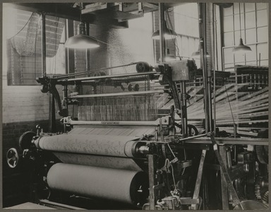 Lewis Wickes Hine (American, 1874–1940). <em>A Jacquard Wire Loom</em>, 1933. Gelatin silver print, image: 10 3/8 x 13 3/8 in. (26.4 x 34 cm). Brooklyn Museum, Gift of Shelton Looms, 34.6091.15 (Photo: Brooklyn Museum, 34.6091.15_PS11.jpg)