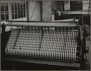 Lewis Wickes Hine (American, 1874–1940). <em>Quilling</em>, 1933. Gelatin silver print, image: 10 1/2 x 13 1/2 in. (26.7 x 34.3 cm). Brooklyn Museum, Gift of Shelton Looms, 34.6091.5 (Photo: Brooklyn Museum, 34.6091.5_PS11.jpg)