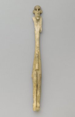  <em>Male Statuette</em>, ca. 3800-3650 B.C.E. Ivory, 11/16 x 7 1/16 in. (1.8 x 17.9 cm). Brooklyn Museum, Charles Edwin Wilbour Fund, 35.1268. Creative Commons-BY (Photo: Brooklyn Museum, 35.1268_front_PS6.jpg)