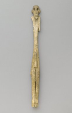  <em>Male Statuette</em>, ca. 3800–3650 B.C.E. Ivory, 11/16 x 7 1/16 in. (1.8 x 17.9 cm). Brooklyn Museum, Charles Edwin Wilbour Fund, 35.1268. Creative Commons-BY (Photo: Brooklyn Museum, 35.1268_front_PS6.jpg)