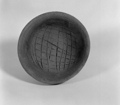  <em>Pot, Pointed Bottom</em>. Clay Brooklyn Museum, Ella C. Woodward Memorial Fund, 35.1746. Creative Commons-BY (Photo: Brooklyn Museum, 35.1746_acetate_bw.jpg)