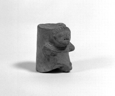  <em>Archaic Block</em>. Clay Brooklyn Museum, Gift of Dr. Ernest Franco, 35.1823. Creative Commons-BY (Photo: Brooklyn Museum, 35.1823_acetate_bw.jpg)
