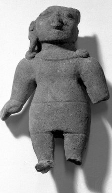  <em>Hollow Figure</em>. Clay Brooklyn Museum, Gift of Dr. Ernest Franco, 35.1824. Creative Commons-BY (Photo: Brooklyn Museum, 35.1824_acetate_bw.jpg)