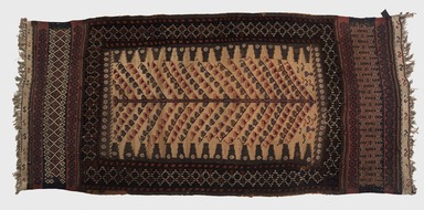  <em>Baluch Sofra</em>, late 19th century. Wool, Old Dims: 57 1/16 x 28 3/4 in. (145 x 73 cm). Brooklyn Museum, A. Augustus Healy Fund, 36.237. Creative Commons-BY (Photo: Brooklyn Museum, 36.237_PS11.jpg)