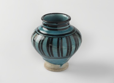  <em>Small Vase</em>, 13th century. Ceramic, fritware, 4 3/4 x 4 3/4 x 4 1/4 in. (12 x 12 x 10.8 cm). Brooklyn Museum, Gift of Mr. and Mrs. Frederic B. Pratt, 36.944. Creative Commons-BY (Photo: , 36.944_view01_PS9.jpg)