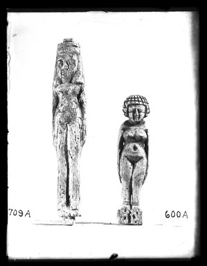Assyrian. <em>Small Figurine of Woman</em>. Ivory Brooklyn Museum, Charles Edwin Wilbour Fund, 37.1900E. Creative Commons-BY (Photo: , 37.1206E_37.1900E_GrpA_SL4.jpg)