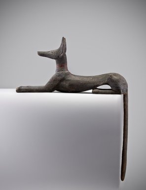  <em>Anubis</em>, 664-30 B.C.E. Wood, pigment, 26 x 20 x 3 1/2 in. (66 x 50.8 x 8.9 cm). Brooklyn Museum, Charles Edwin Wilbour Fund, 37.1478Ea-b. Creative Commons-BY (Photo: Brooklyn Museum (Gavin Ashworth,er), 37.1478E_edited_Gavin_Ashworth_photograph.jpg)