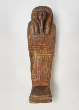  <em>Coffin of Thothirdes</em>, 768-545 B.C.E., or 791-418 B.C.E. Wood, pigment, Coffin Box (approximate): 22 x 7 5/16 x 69 in. (55.9 x 18.5 x 175.3 cm). Brooklyn Museum, Charles Edwin Wilbour Fund, 37.1521Ea-b. Creative Commons-BY (Photo: Brooklyn Museum, 37.1521Eb_PS9.jpg)