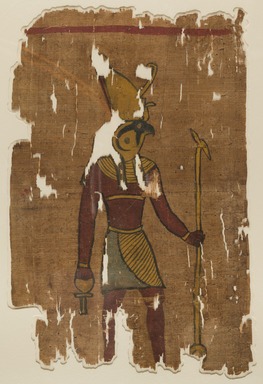  <em>Illustrated Papyrus</em>, 305–30 B.C.E. Papyrus, pigment, ink, 37.1647Ea3: 13 1/16 × 6 7/8 in. (33.2 × 17.5 cm). Brooklyn Museum, Charles Edwin Wilbour Fund, 37.1647Ea3 (Photo: Brooklyn Museum, 37.1647Ea3_PS22.jpg)