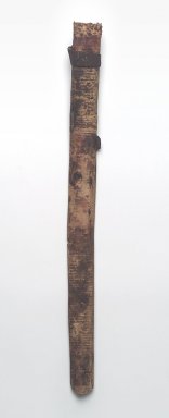  <em>Quiver</em>, ca. 1539-1075 B.C.E. Leather, 1 5/8 x 1 1/16 x 21 1/8 in. (4.2 x 2.7 x 53.7 cm). Brooklyn Museum, Charles Edwin Wilbour Fund, 37.1834E. Creative Commons-BY (Photo: Brooklyn Museum, 37.1834E_front.jpg)
