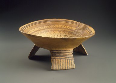 Aztec. <em>Food Bowl</em>. Ceramic, 4 1/8 x 9 1/8 in. Brooklyn Museum, 37.242. Creative Commons-BY (Photo: Brooklyn Museum, 37.242.jpg)