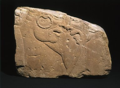 Nubian. <em>Nubian Comrades</em>, ca. 1352–1213 B.C.E. Sandstone, 15 1/2 x 21 7/16 in. (39.4 x 54.4 cm). Brooklyn Museum, Gift of the Egypt Exploration Society, 37.413. Creative Commons-BY (Photo: Brooklyn Museum, 37.413_SL1.jpg)