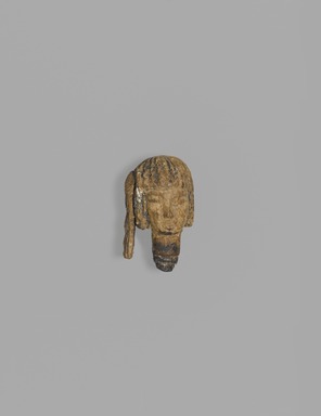  <em>Figure of a Girl Floating</em>, ca. 1539–1292 B.C.E. Wood, 1 1/16 x 5/8 x 11/16 in. (2.7 x 1.6 x 1.7 cm). Brooklyn Museum, Charles Edwin Wilbour Fund, 37.609E. Creative Commons-BY (Photo: Brooklyn Museum, 37.609E_front_PS2.jpg)