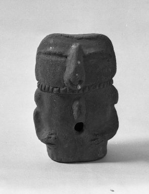  <em>Archaic Sculpture</em>. Clay Brooklyn Museum, Museum Expedition 1938, Dick S. Ramsay Fund, 38.575. Creative Commons-BY (Photo: Brooklyn Museum, 38.575_acetate_bw.jpg)