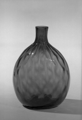American. <em>Perfume Bottle</em>. Glass Brooklyn Museum, Dick S. Ramsay Fund, 40.95. Creative Commons-BY (Photo: Brooklyn Museum, 40.95_acetate_bw.jpg)