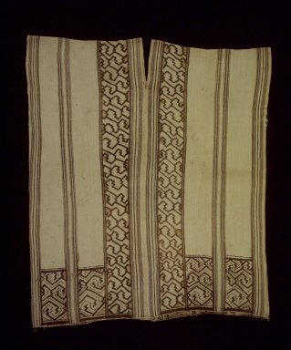 Shipibo Conibo. <em>Dress</em>. Cotton, pigment Brooklyn Museum, Museum Expedition 1941, Frank L. Babbott Fund, 41.1275.145a. Creative Commons-BY (Photo: Brooklyn Museum, 41.1275.145a.jpg)