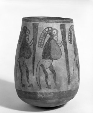  <em>Jar with Rounded Bottom</em>. Pottery Brooklyn Museum, Museum Expedition 1941, Frank L. Babbott Fund, 41.1275.61. Creative Commons-BY (Photo: Brooklyn Museum, 41.1275.61_bw.jpg)