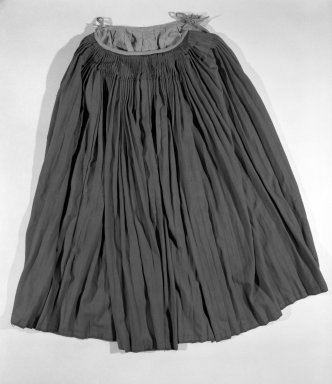  <em>Zapotecan costume: Skirt</em>. Wool, silk, rayon(?) Brooklyn Museum, Museum Expedition 1941, Ella C. Woodward Memorial Fund, 41.1310.63b. Creative Commons-BY (Photo: Brooklyn Museum, 41.1310.63b_bw.jpg)