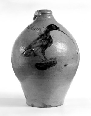American. <em>Jar</em>. Stoneware Brooklyn Museum, Anonymous gift, 42.118.26. Creative Commons-BY (Photo: Brooklyn Museum, 42.118.26_bw.jpg)