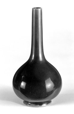 Chelsea Keramic Art Works. <em>Vase</em>, 1885-1887. Redware, 5 1/4 x 6 1/2 in. (13.3 x 16.5 cm). Brooklyn Museum, Gift of Arthur W. Clement, 43.128.85. Creative Commons-BY (Photo: Brooklyn Museum, 43.128.85_bw.jpg)