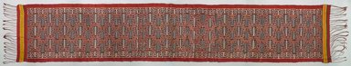  <em>Slendang</em>, 19th or early 20th century. Silk, 20 1/16 × 111 1/2 in. (51 × 283.2 cm). Brooklyn Museum, Dick S. Ramsay Fund, 45.183.91. Creative Commons-BY (Photo: , 45.183.91_overall_PS9.jpg)