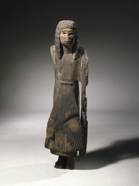  <em>Sa-Iset the Younger</em>, ca. 1279–1203 B.C.E. Wood, 22 1/2 x 6 x 6 1/2 in. (57.2 x 15.2 x 16.5 cm). Brooklyn Museum, Charles Edwin Wilbour Fund, 47.120.2. Creative Commons-BY (Photo: Brooklyn Museum, 47.120.2_SL1.jpg)