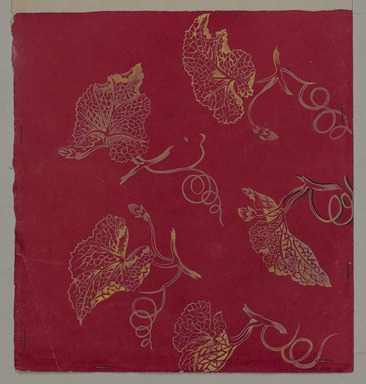  <em>Design Drawing</em>, 18th century. Paint on paper, 8 3/4 x 6 1/2 in. (22.2 x 16.5 cm). Brooklyn Museum, Museum Collection Fund, 47.189.23 (Photo: Brooklyn Museum, 47.189.23_overall_PS20.jpg)