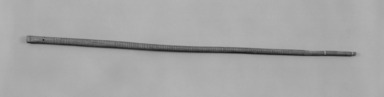 Probably Sioux. <em>Dance Staff</em>, early 19th century. Wood, string, 33 1/2 x 3/4 x 3/4 in. (85.1 x 1.9 x 1.9 cm). Brooklyn Museum, Henry L. Batterman Fund and the Frank Sherman Benson Fund, 50.67.86. Creative Commons-BY (Photo: Brooklyn Museum, 50.67.86_bw_SL1.jpg)