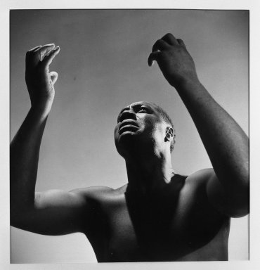 Fritz Henle (American, 1909-1993). <em>Portrait of Canada Lee</em>, ca. 1953. Photograph Brooklyn Museum, Gift of the artist, 53.13.3. © artist or artist's estate (Photo: Brooklyn Museum, 53.13.3_acetate_bw.jpg)