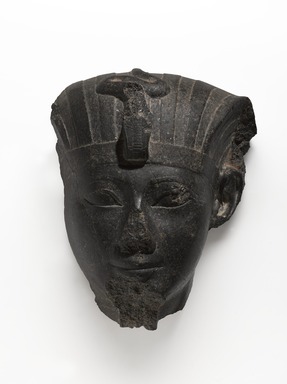  <em>Hatshepsut</em>, ca. 1479–1425 B.C.E. Granodiorite, 10 1/2 × 8 1/2 × 4 3/4 in., 16.5 lb. (26.7 × 21.6 × 12.1 cm, 7.48kg). Brooklyn Museum, Charles Edwin Wilbour Fund, 55.118. Creative Commons-BY (Photo: , 55.118_PS9.jpg)