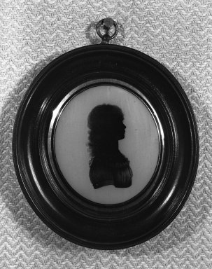 Beetham. <em>Silhouette of Bust Portrait of Young Lady</em>. Brooklyn Museum, Gift of Emily Winthrop Miles, 56.192.11 (Photo: Brooklyn Museum, 56.192.11_acetate_bw.jpg)