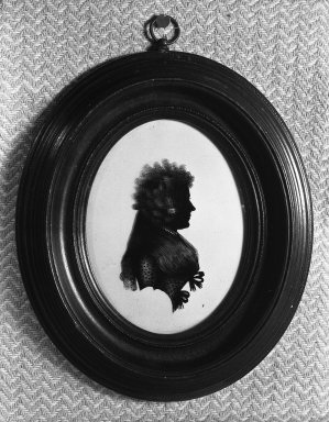 Beetham. <em>Silhouette of Bust Portrait of Lady</em>. Brooklyn Museum, Gift of Emily Winthrop Miles, 56.192.21 (Photo: Brooklyn Museum, 56.192.21_acetate_bw.jpg)
