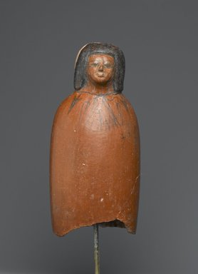  <em>Female Ancestral Bust</em>, ca. 1539–1190 B.C.E. Clay, pigment, 6 5/16 x 3 x 2 5/16 in. (16 x 7.6 x 5.8 cm). Brooklyn Museum, Charles Edwin Wilbour Fund, 61.49. Creative Commons-BY (Photo: Brooklyn Museum, 61.49_PS2.jpg)