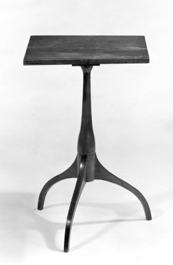  <em>Stand</em>, ca. 1830. Maple, 26 x 17 1/2 x 17 1/2 in. (66 x 44.5 x 44.5 cm). Brooklyn Museum, Gift of Mr. and Mrs. Henry Sherman, 67.128.6. Creative Commons-BY (Photo: Brooklyn Museum, 67.128.6_bw.jpg)