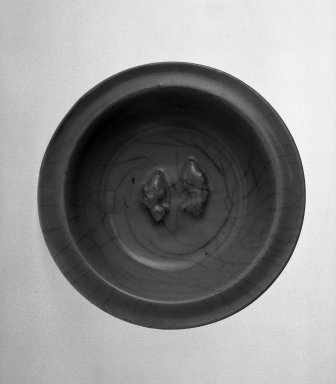  <em>Small Plate</em>, 960-1279. Ceramic, 1 15/16 x 4 1/2 in. (4.9 x 11.4 cm). Brooklyn Museum, Gift of Paul E. Manheim, 67.199.23. Creative Commons-BY (Photo: Brooklyn Museum, 67.199.23_bw.jpg)