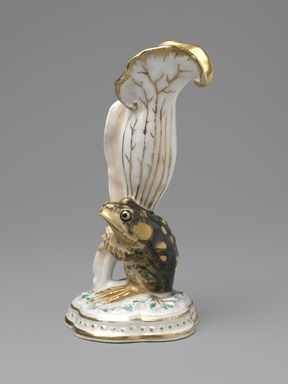 Karl L. H. Müller (American, born Germany, 1820–1887). <em>Vase</em>, ca. 1876. Porcelain, 5 3/4 x 3 x 2 3/4 in. (14.6 x 7.6 x 7 cm). Brooklyn Museum, Gift of Franklin Chace, 68.87.37. Creative Commons-BY (Photo: Brooklyn Museum, 68.87.37_PS6.jpg)