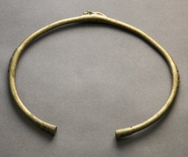  <em>Necklace</em>. Brass Brooklyn Museum, Gift of David R. Markin, 70.107.11. Creative Commons-BY (Photo: Brooklyn Museum, 70.107.11_front_PS10.jpg)