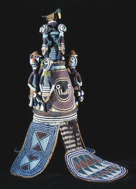 Yoruba Beaded Crown 1, Nigeria