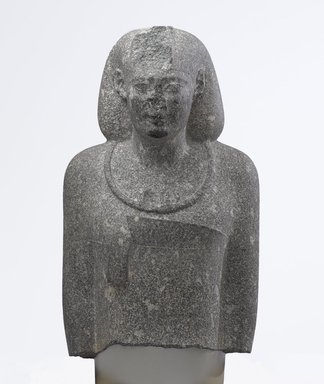  <em>Egyptian Man in a Persian Costume</em>, ca. 343-332 B.C.E. Granite, 31 1/8 x 17 1/2 x 11 1/8 in., 134.26kg (79 x 44.5 x 28.3 cm, 296 lb.). Brooklyn Museum, Gift of Mr. and Mrs. Thomas S. Brush, 71.139. Creative Commons-BY (Photo: Brooklyn Museum, 71.139_front_PS9.jpg)